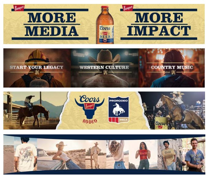 Coors Banquet · More Media More Impact campaign