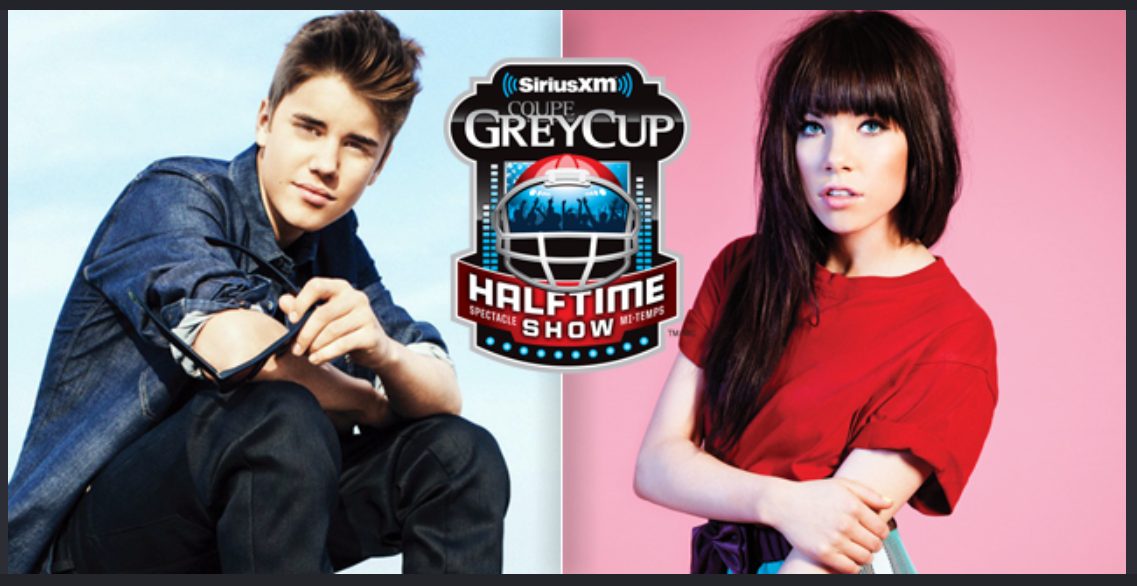 SiriusXM · Grey Cup Halftime Show