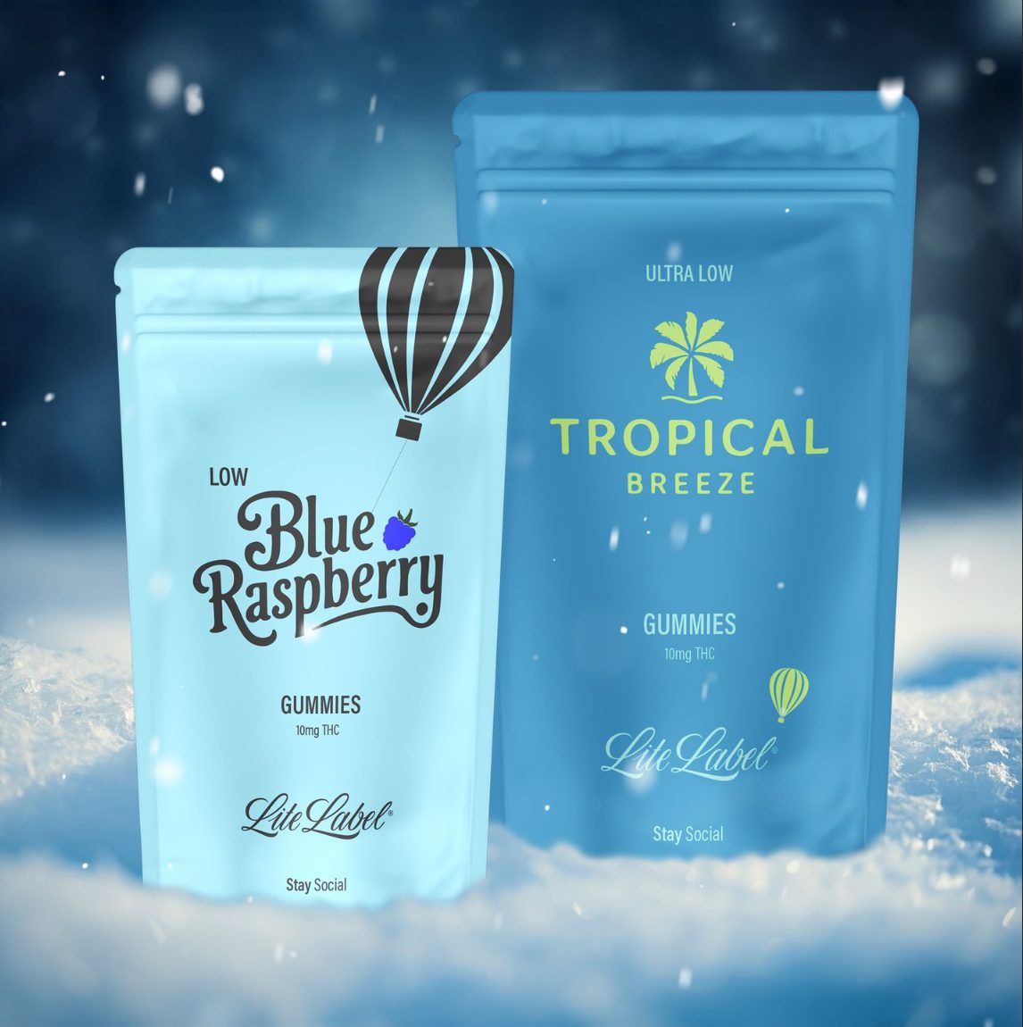 Lite Label · gummies packaging