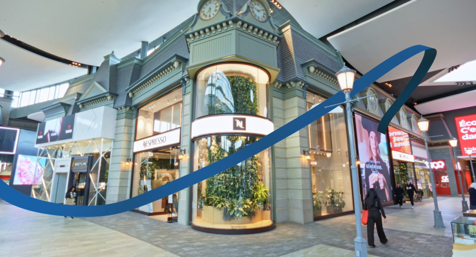 Nespresso · retail boutique environment